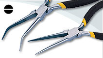 Needle Bent Nose Pliers with spring