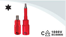 VDE T Star Bits Sockets VDE T Star Bits Sockets