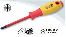 VDE EN60900 Pozidriv screwdriver